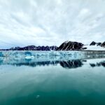 The Kingsfjord glacier