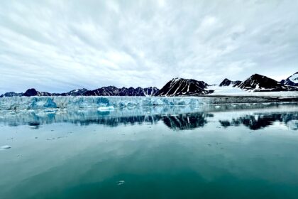 The Kingsfjord glacier