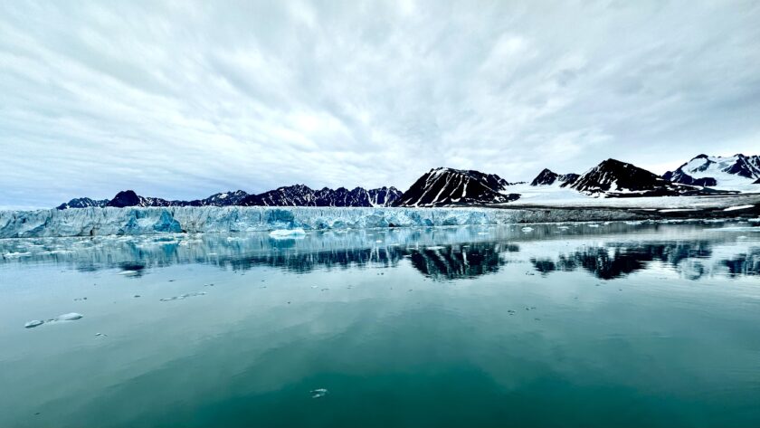 The Kingsfjord glacier
