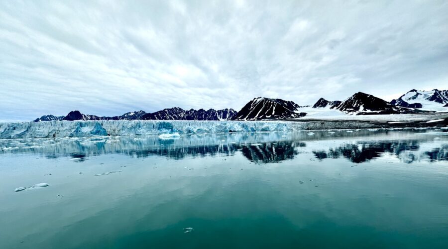 The Kingsfjord glacier