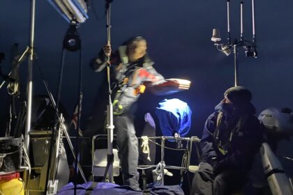 Picture of night sailing