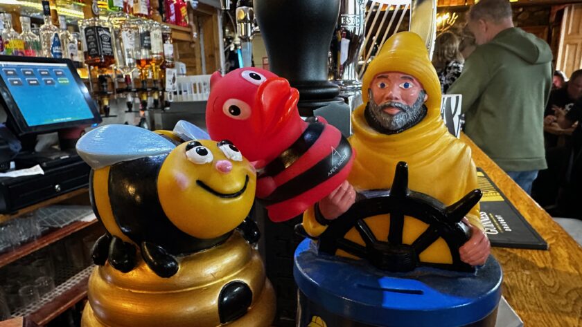 Picture of the rubber duck fred