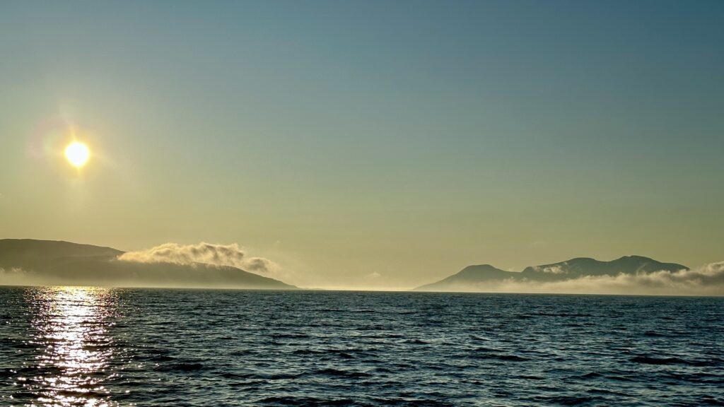 Seeing the last bit of norway sailing towards Svalbard