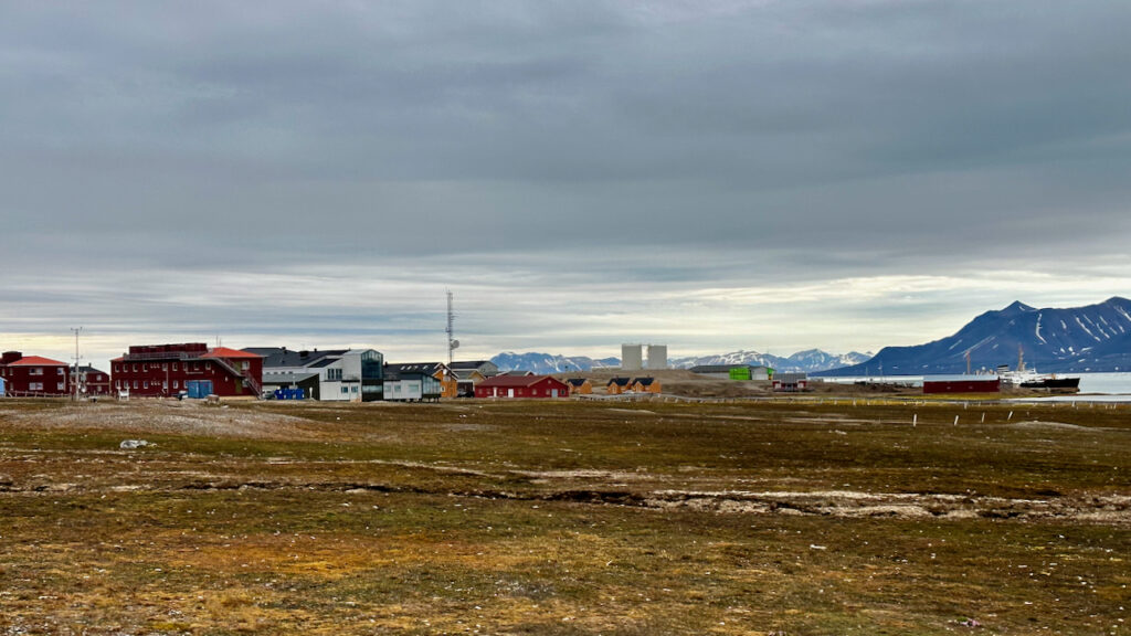 The town of Ny Alesund