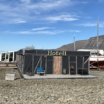 Tiny hotel at Longyearbyen in Svalbard