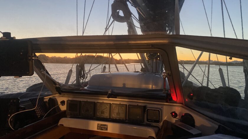 Picture of a norwegian sunset