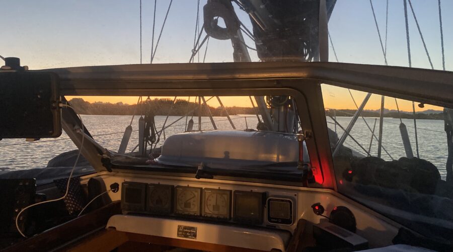 Picture of a norwegian sunset