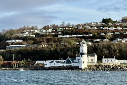 Picture of lighthouse from the water