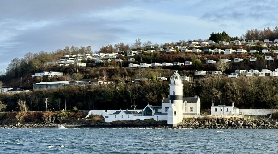 Picture of lighthouse from the water