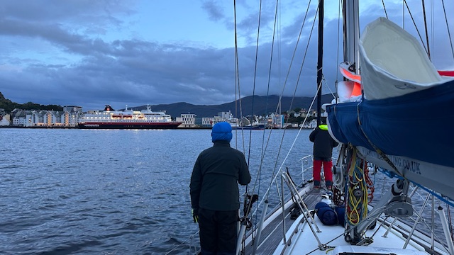 Seeing a harbour in Scotland