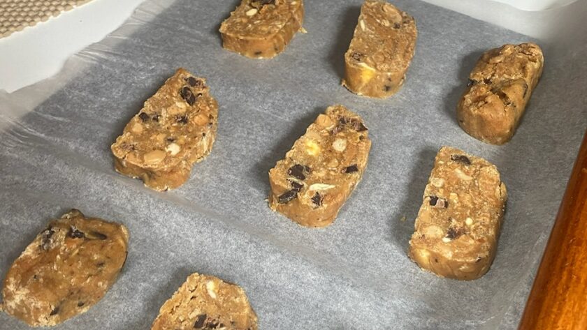 Cookies before they were baked