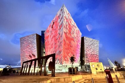 Image of the Belfast titanic museum