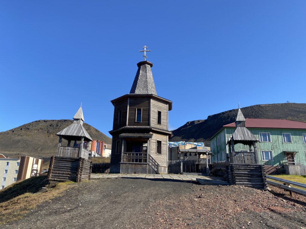 The church at Barentsburg