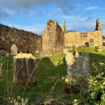 The old friary in the afternoon sun