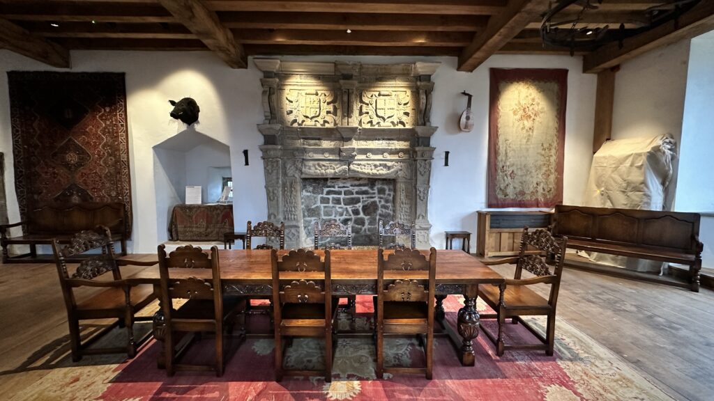 Donegal castle inside