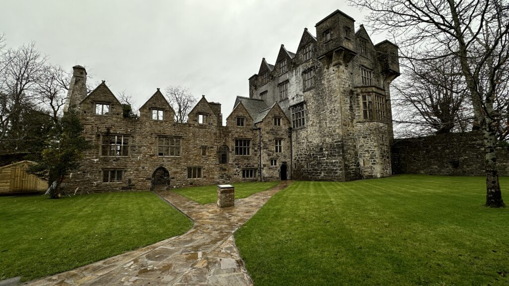 Donegal castle outside 
