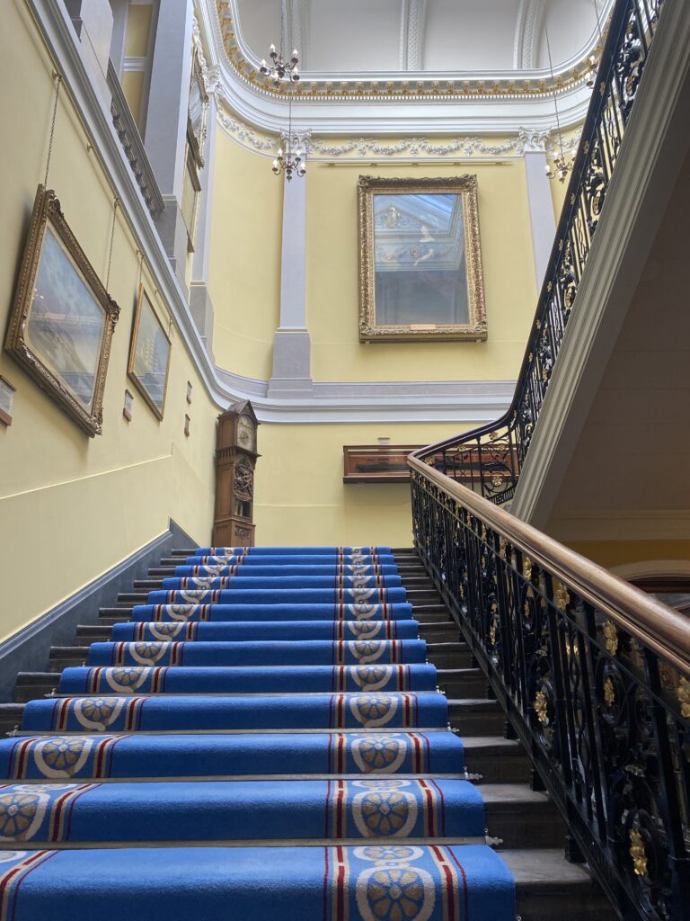 The harbour office in Belfast