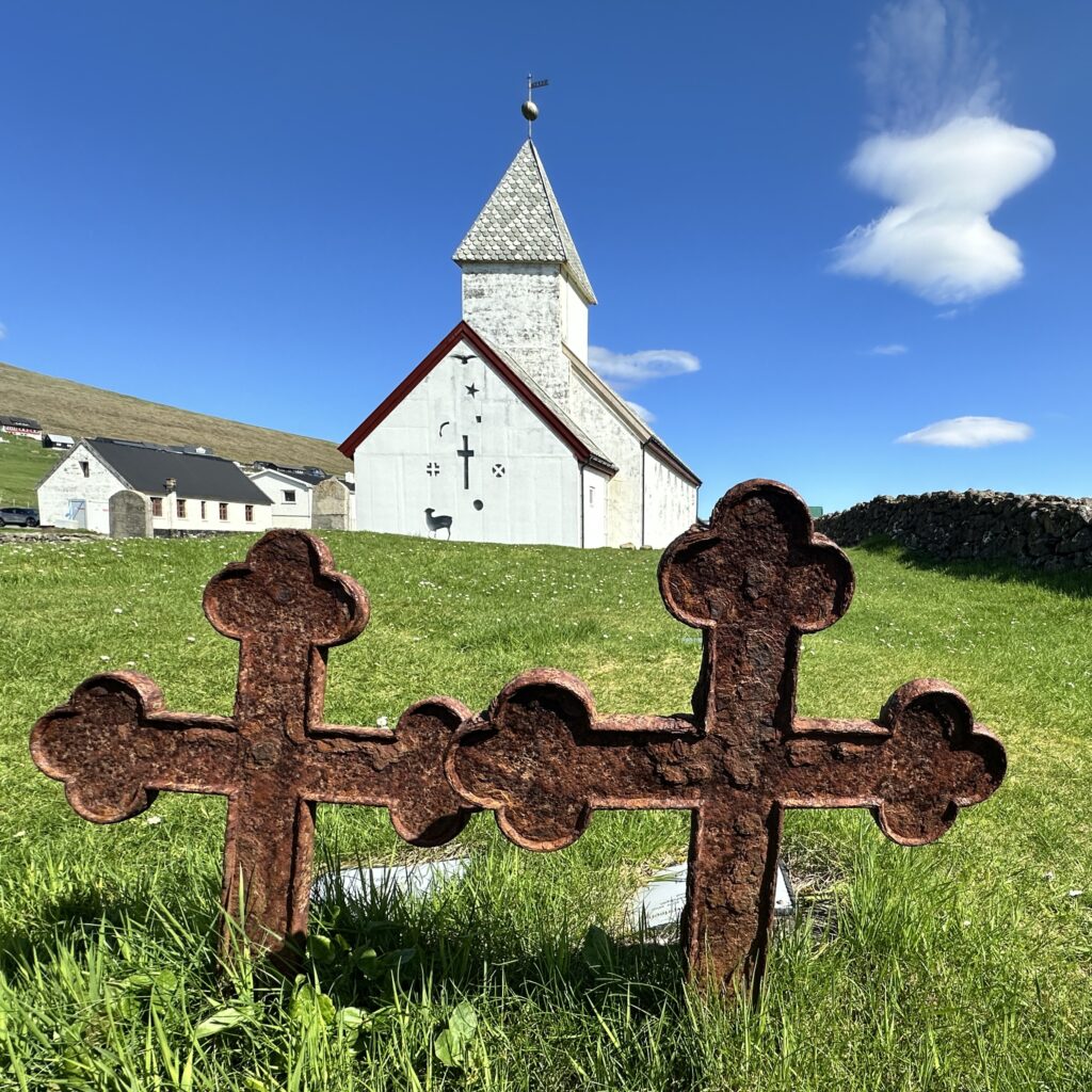 Church and graveyard