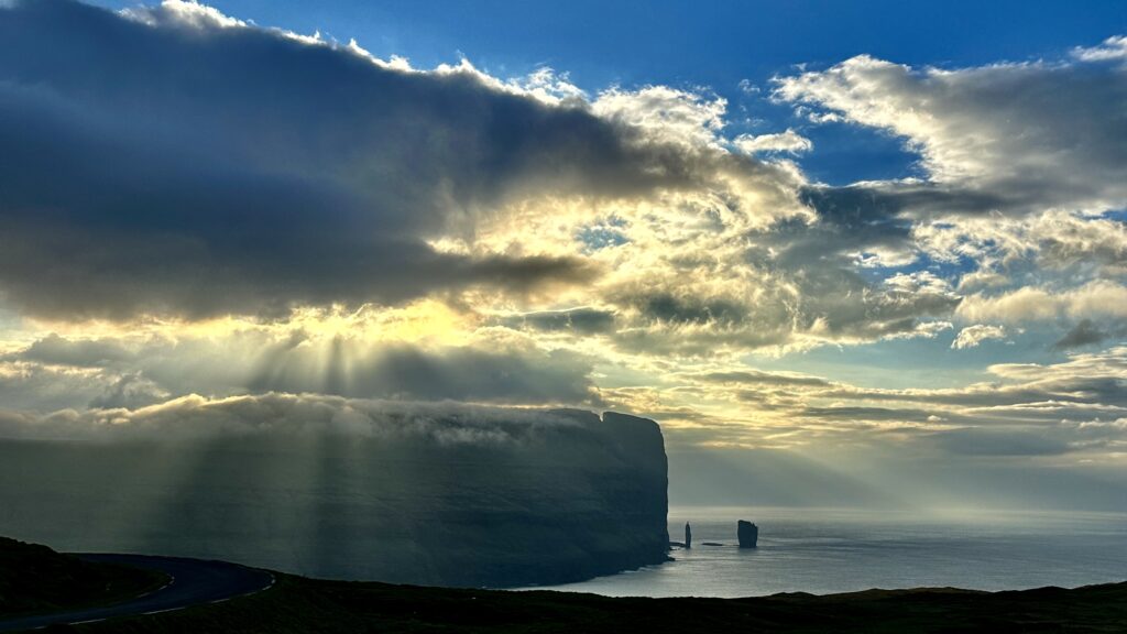 The cliff known as Giant and the Witch