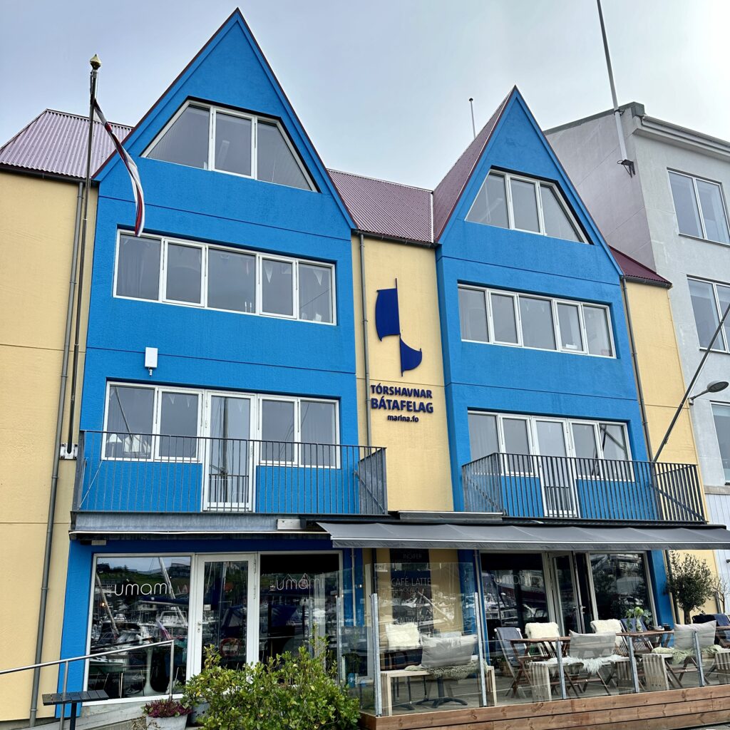 Torshavn boat club from marina