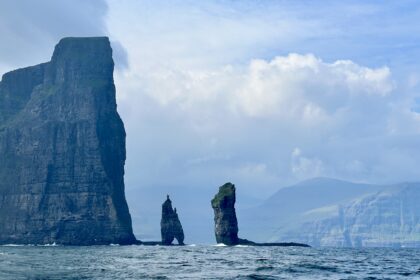 The cliffs outside Faroe Islands