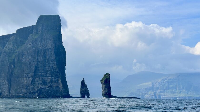 The cliffs outside Faroe Islands