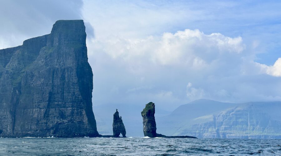 The cliffs outside Faroe Islands