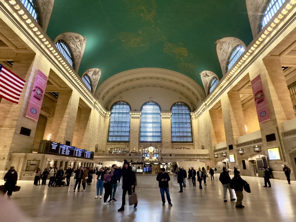 The central station iconic ceiling
