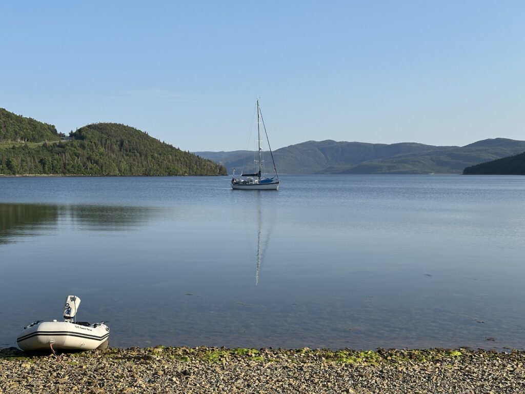 Anchoring in East Arm