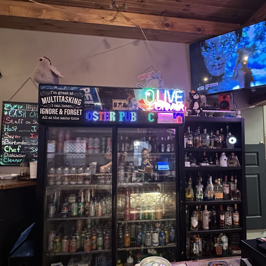 The cat and the rooster bar